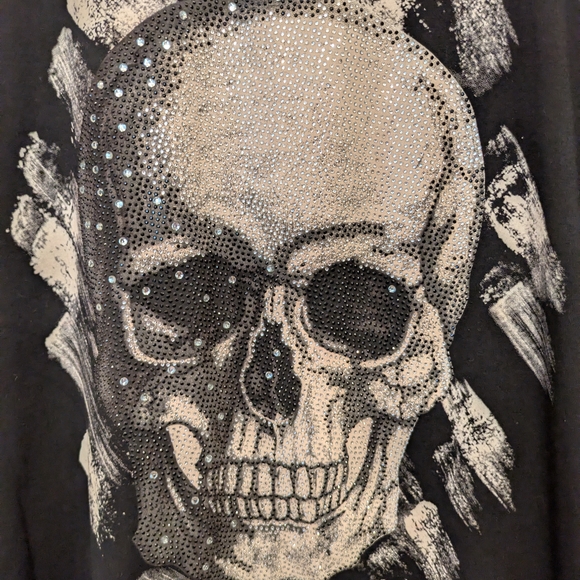 Philipp Plein Black Skull Graphic T-Shirt - Picture 4 of 7